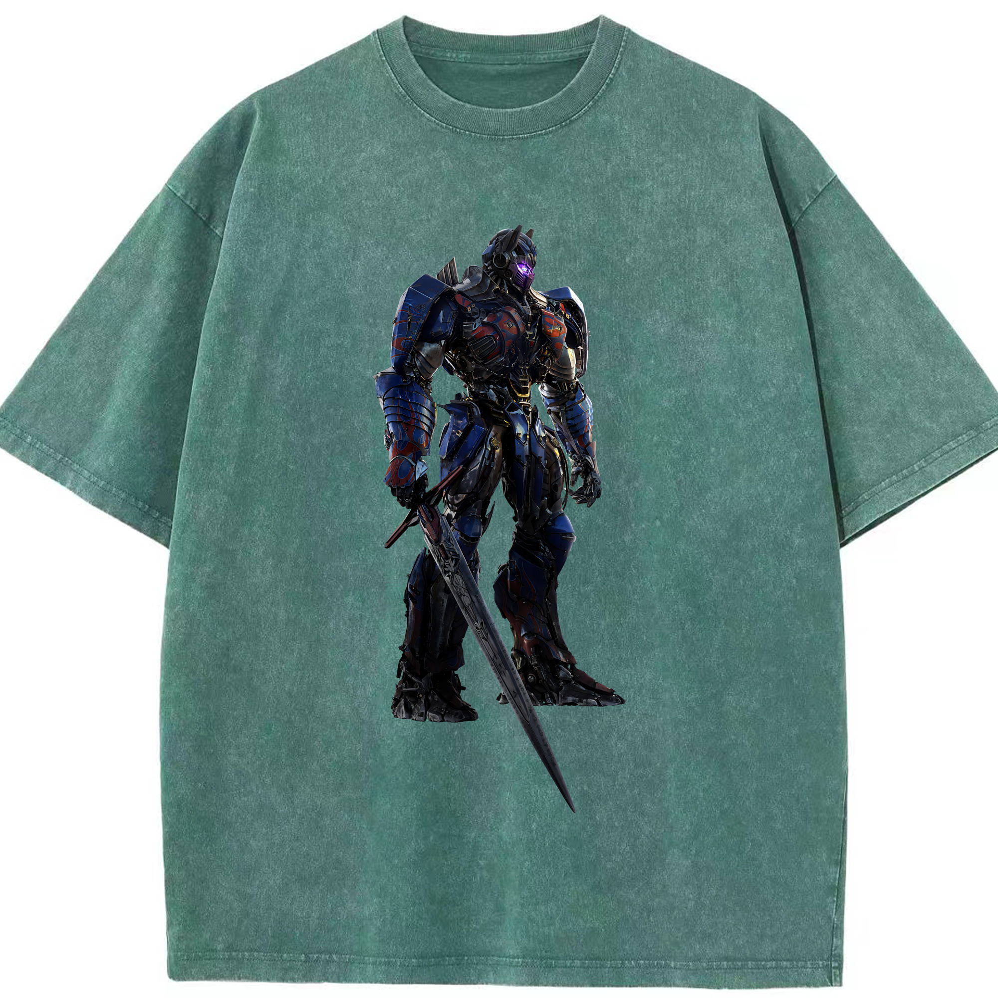 （画像用） Transformers トランスフォーマー 綿100% ヴィンテージ風 半袖Tシャツ（フロントプリント）